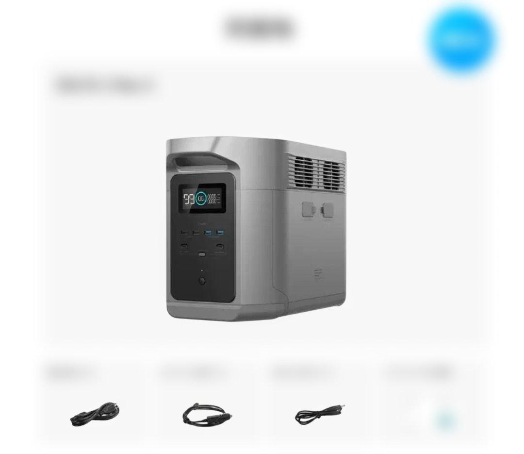 ECOFLOW DELTA 2 Max S ポータブル電源