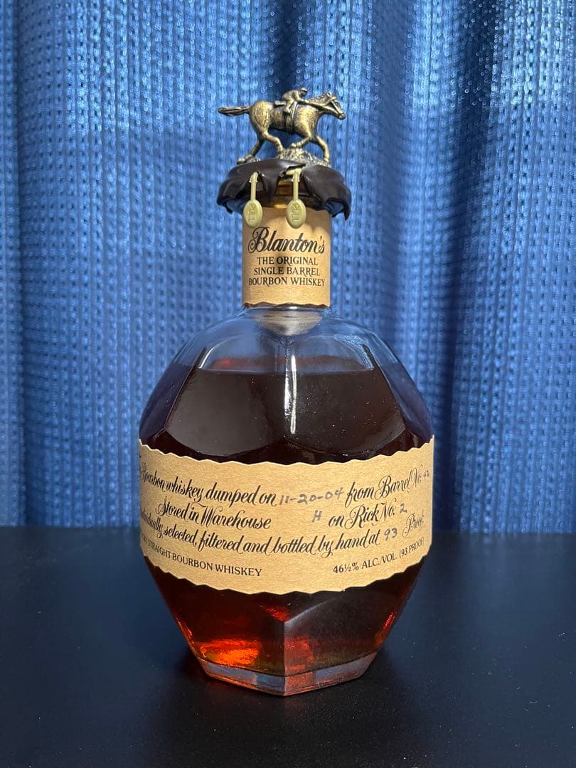 バーボンウイスキー　ブラントン　Blanton’s