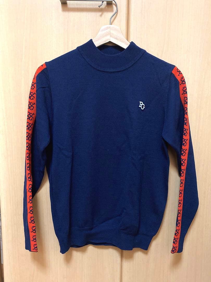 未着用♡ パーリーゲイツ モノグラム ニット サイズ1 レディース