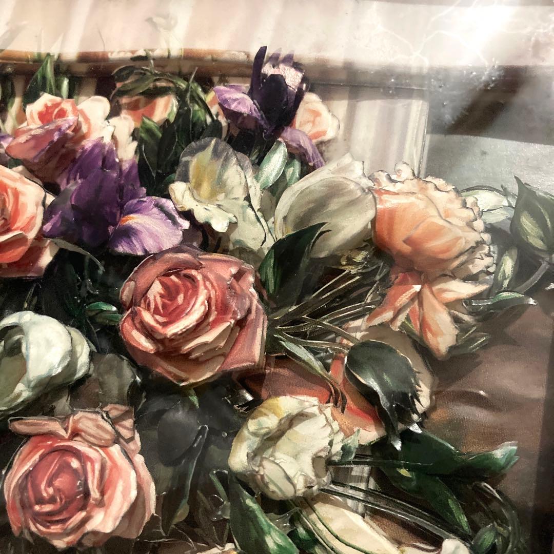 シンセリティ　シャドウボックス　薔薇の花にアップルパイ　アンティークグリーン