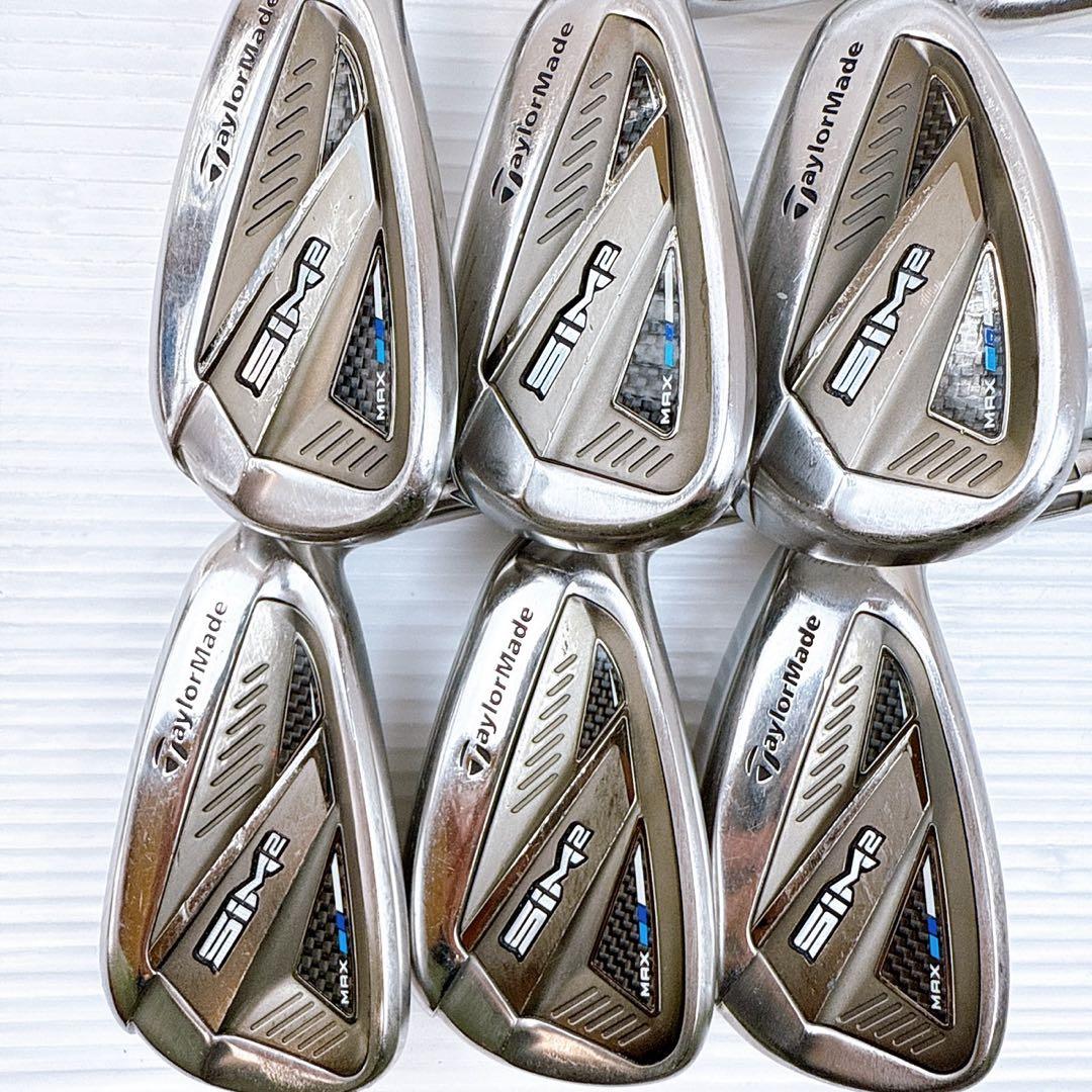テーラーメイド　SIM2　MAX　レディース　アイアンセット　A／シム2マックス