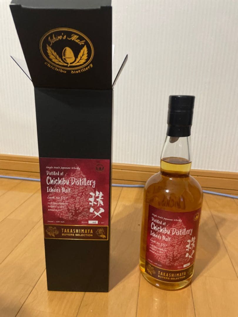 限定200本　イチローズモルト　ファイヤーラベル　高島屋限定 箱付