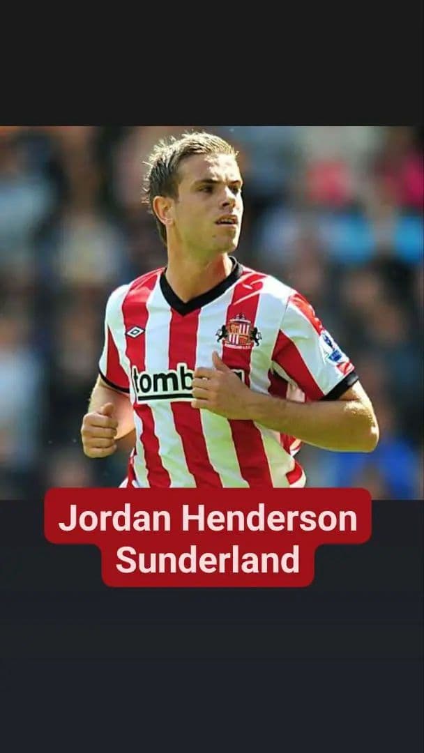 サンダーランド Jordan HENDERSON 10番 サッカーシャツ
