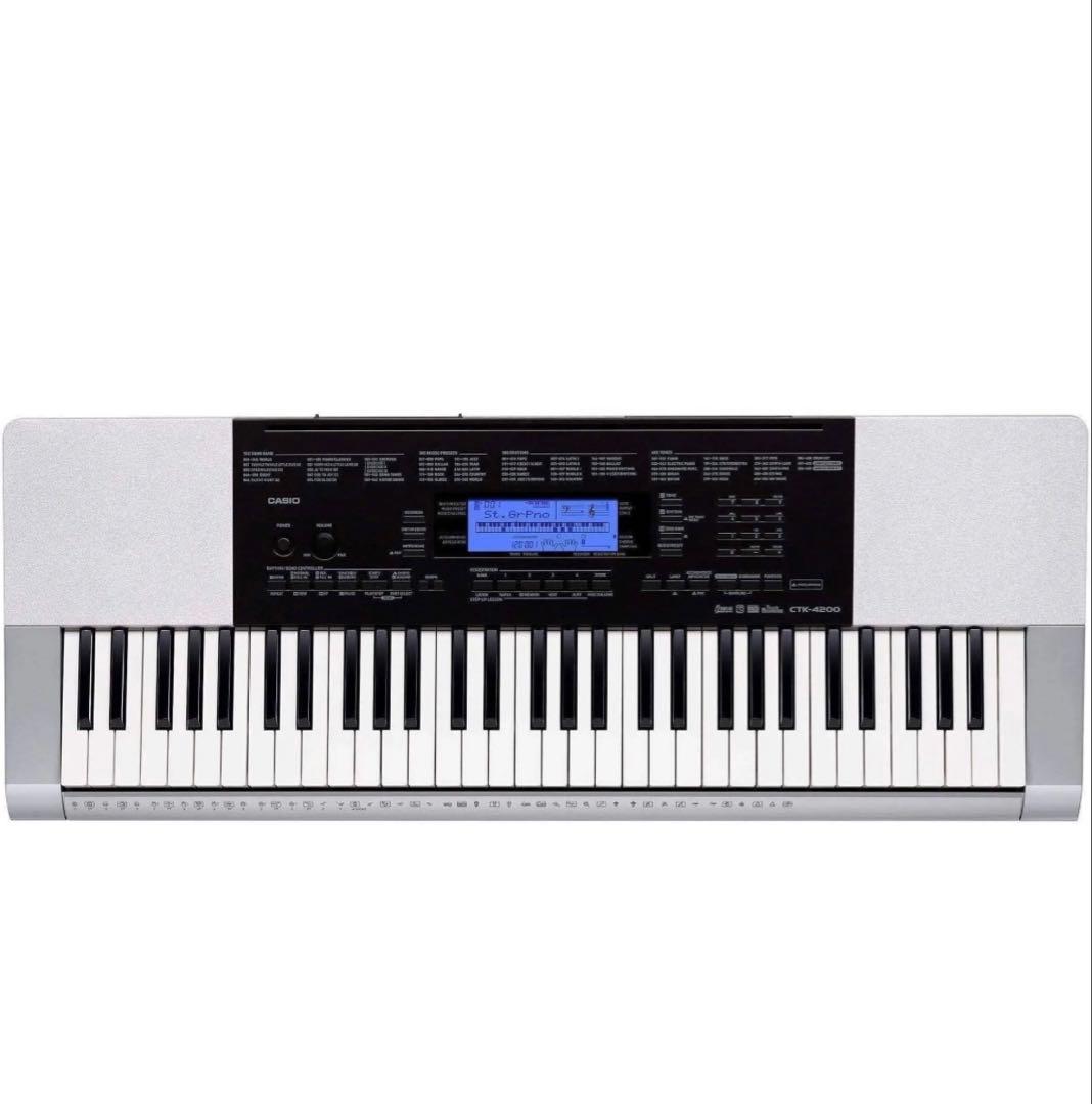 鍵盤楽器 CASIO ELECTRONIC keyboardCTK-4200