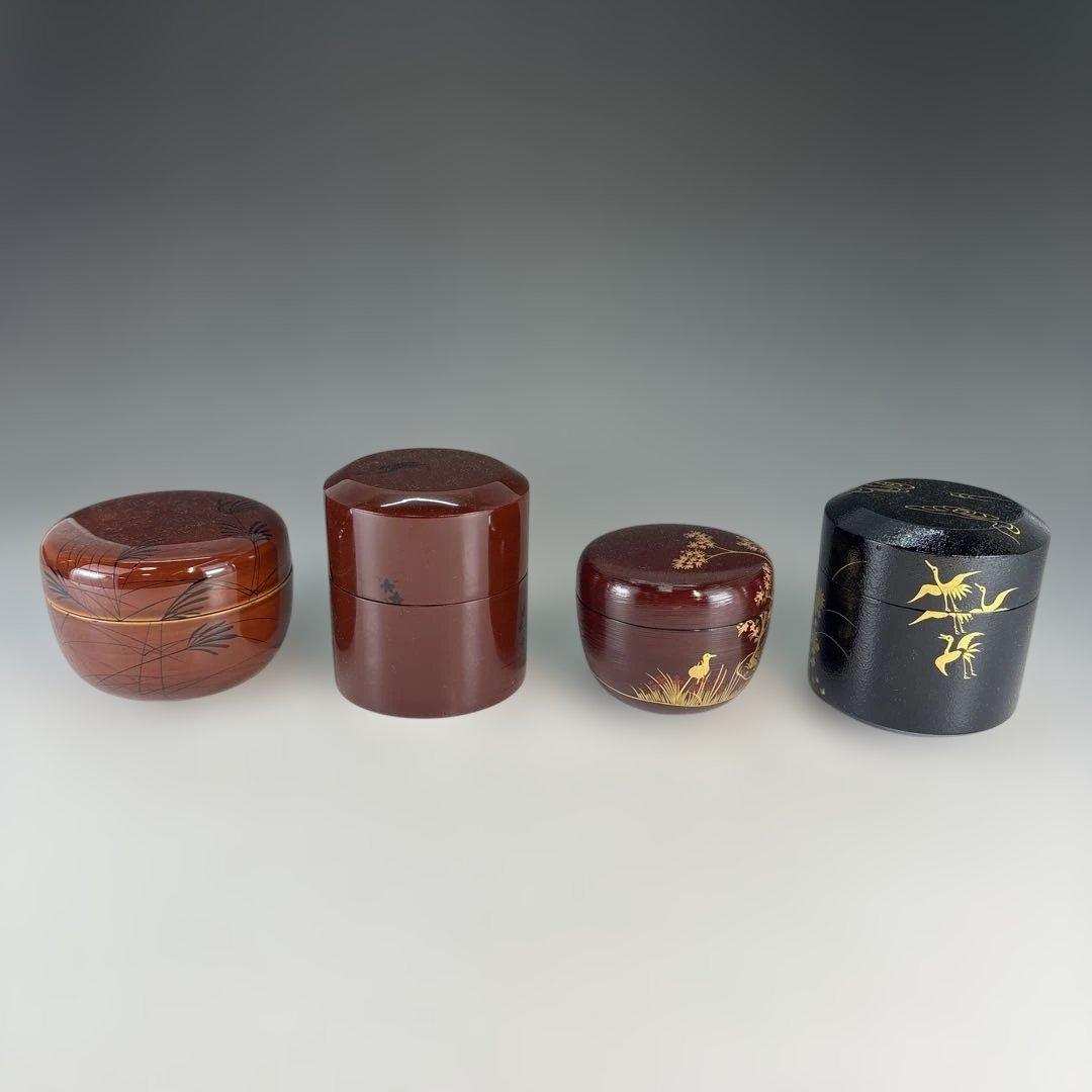 【中古品】高野浩雲造　井伊宗観好　十二月茶器（共箱）USED〈税込・送料込〉