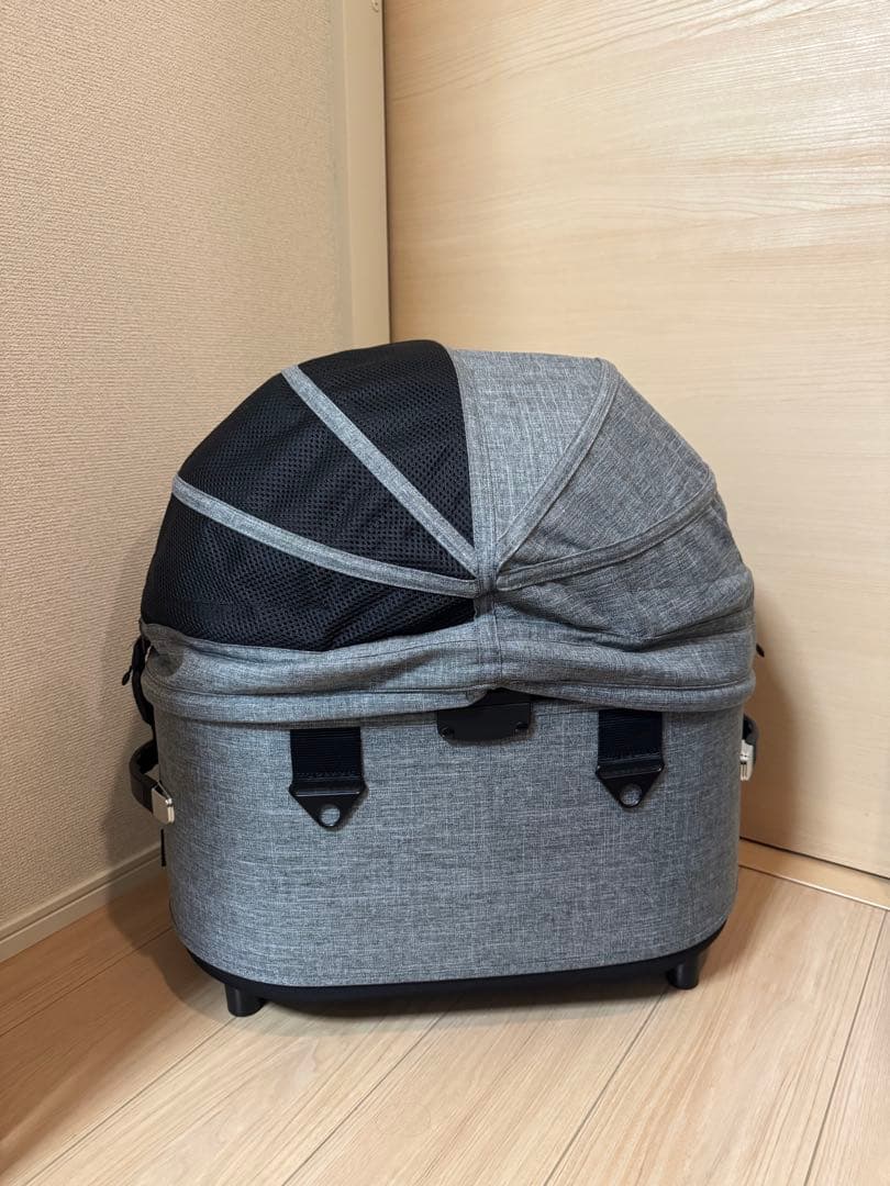 エアバギー ドーム3 レギュラーサイズ アースグレー［コット単品＋バスケット］
