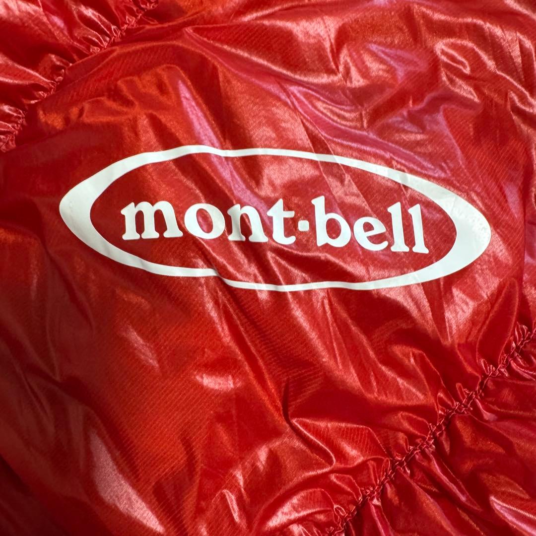 極美品モンベル800FP ダウンハガー800 #3 R/ZIP赤クリーニング済