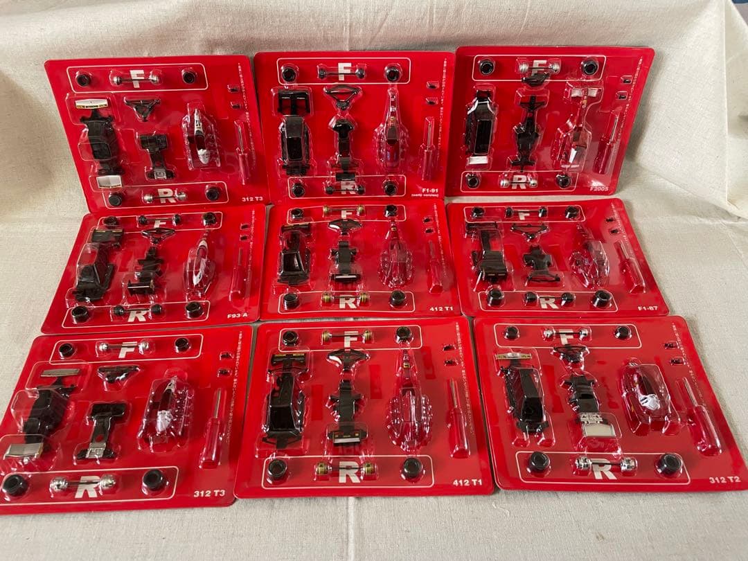 京商 フェラーリ フォーミュラカーシリーズ 2 未組立て 20点