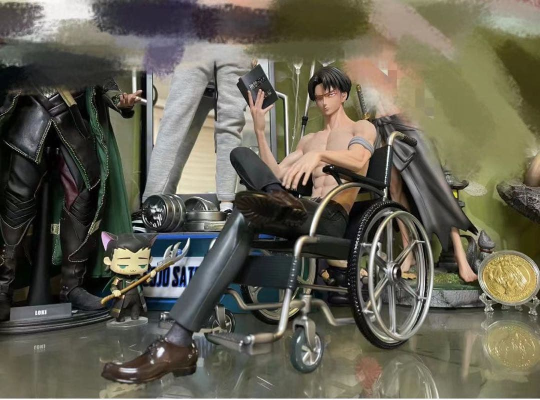 進撃の巨人 リヴァイ·アッカーマンSGSフィギュアガレージキット スタチュー