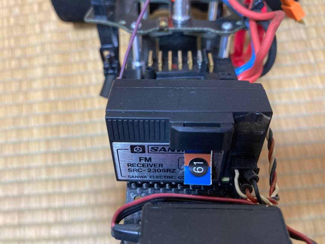 F1ラジコン　1/10 TEKINアンプ サンワプロポセット