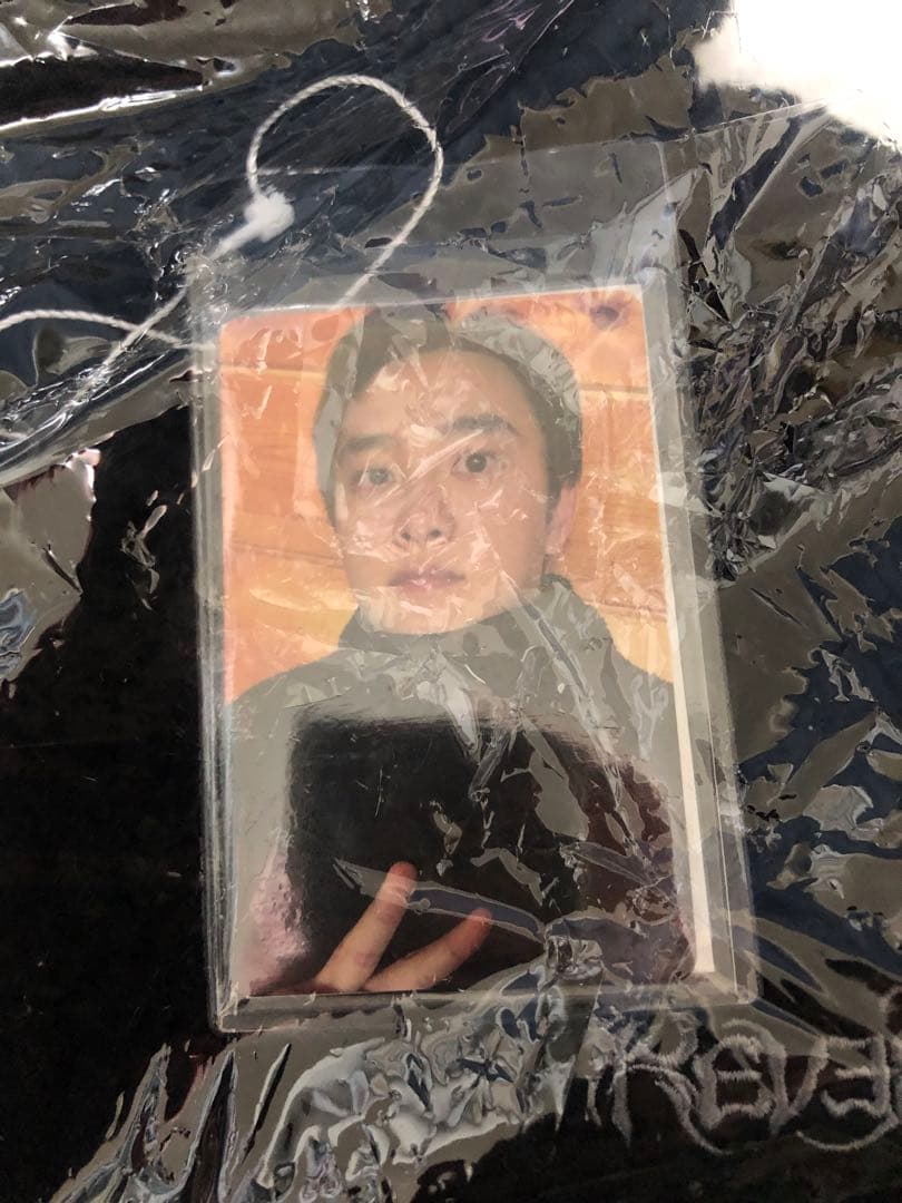 EXO reverxe ポップアップ フリースジャケット トレカ付き ギョンス