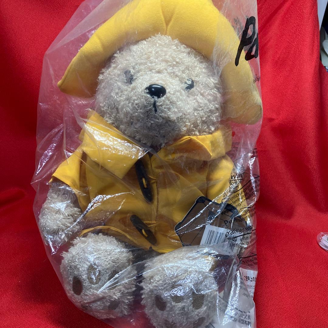 パディントンベア　レインコート　ぬいぐるみ(大) 2100202