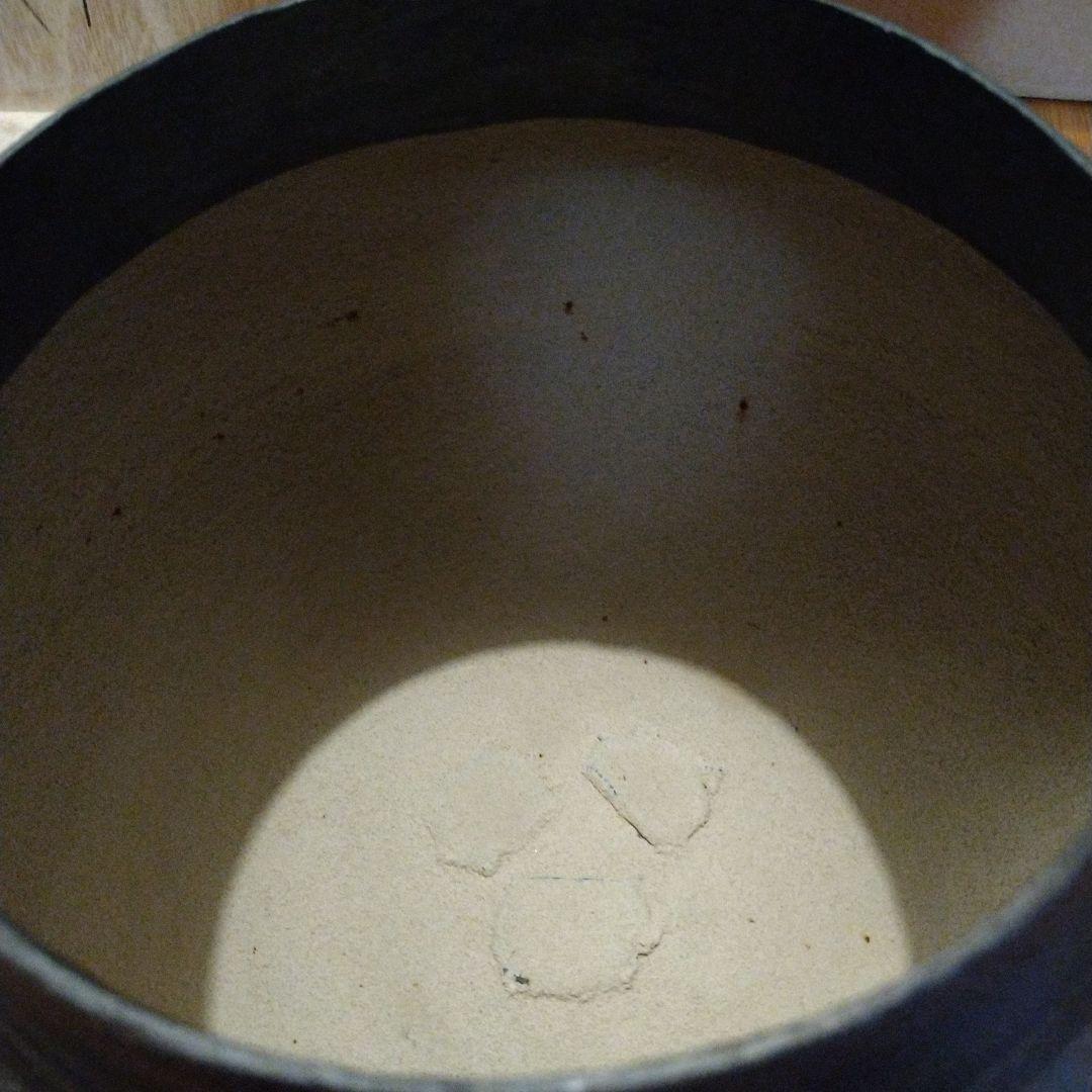 茶道具　甑口釜　八景地紋　天猫　浄心極