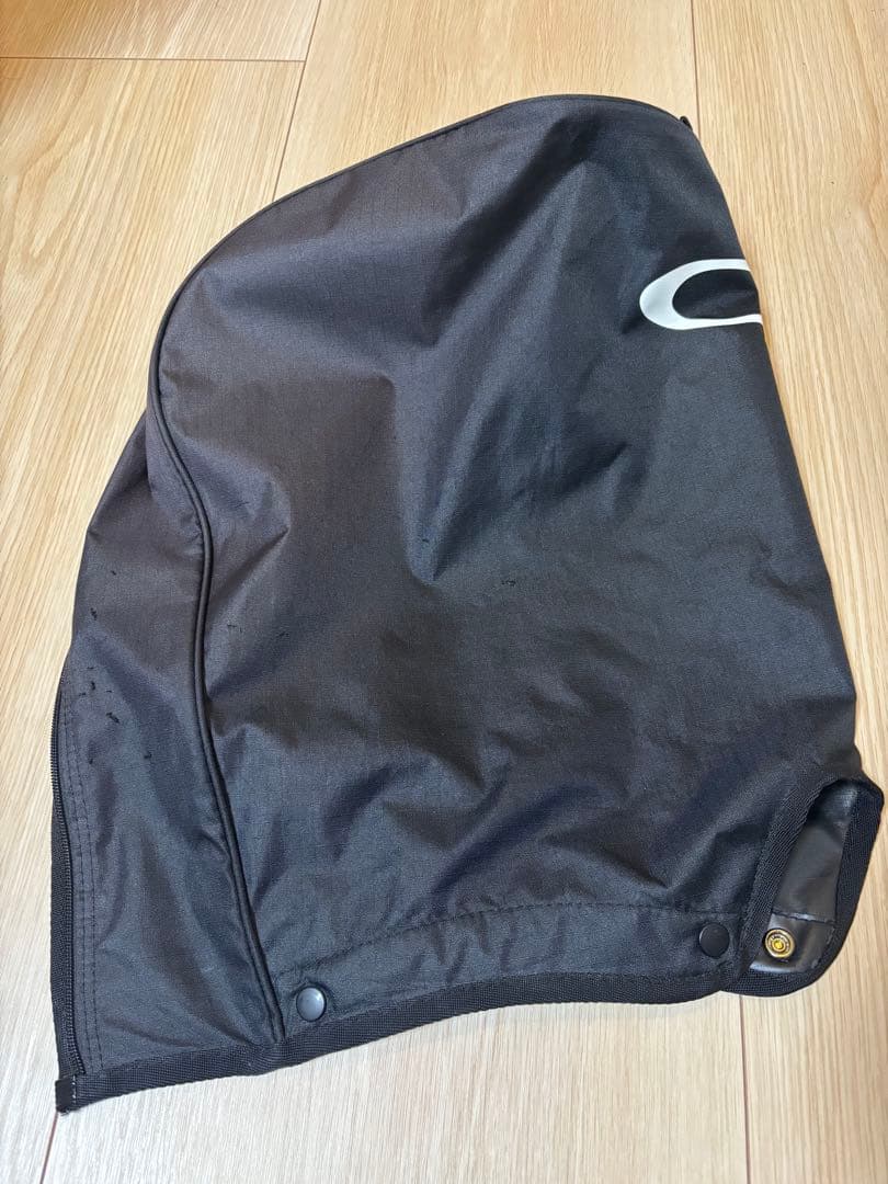 オークリーキャディバッグ9.5型 47インチ対応 ダークグレー5分割 7ポケット