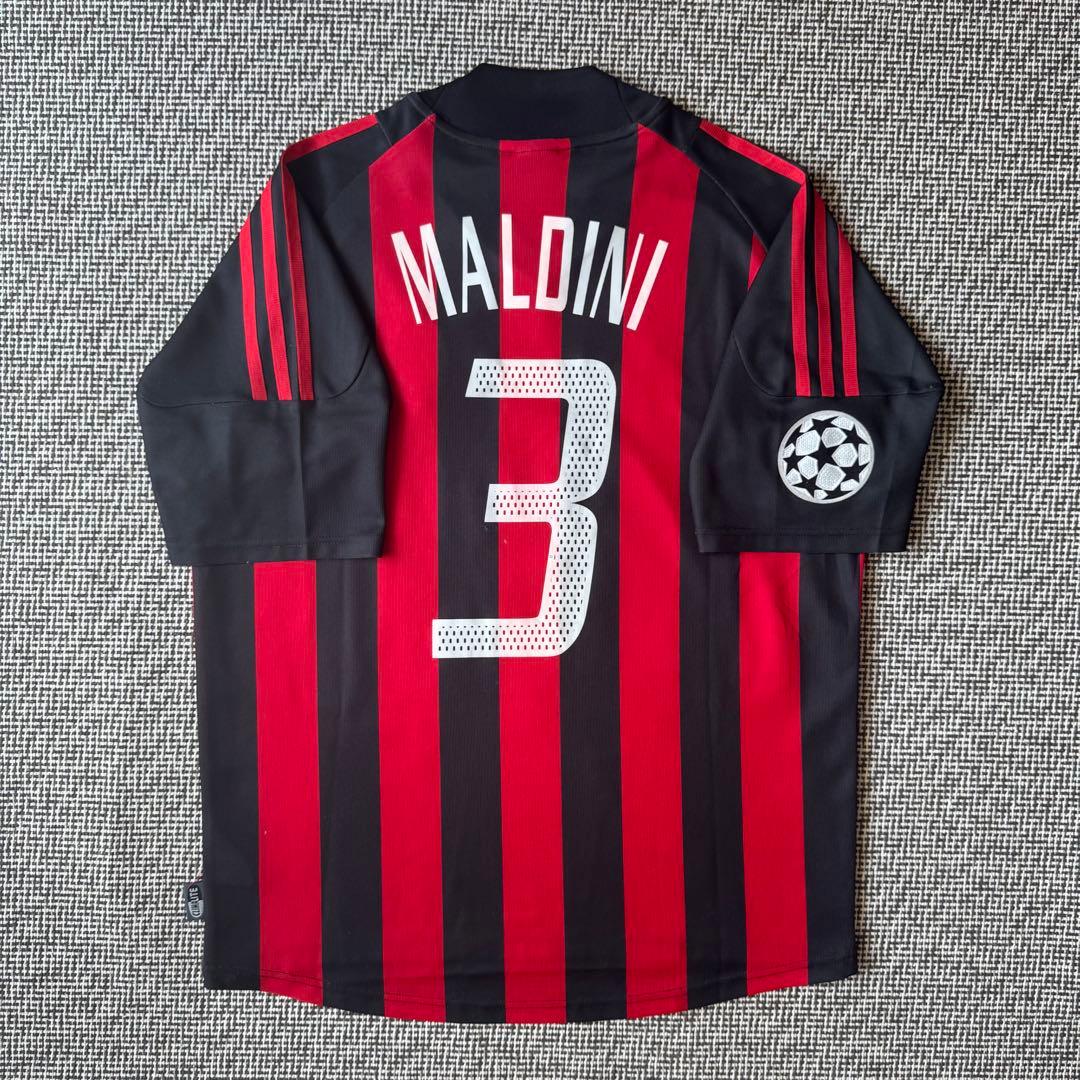 【チャンピオンズリーグ優勝モデル】P・マルディーニ ＃３ ACミラン ０２／０３