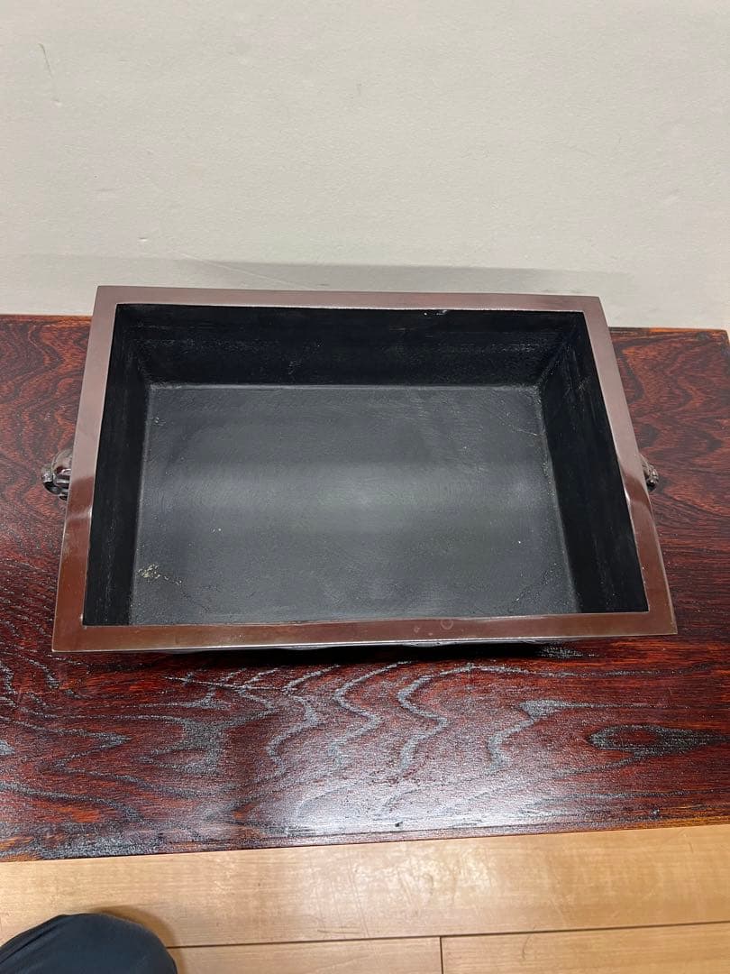 祐銅造 銅製水盤 新品　送料込み