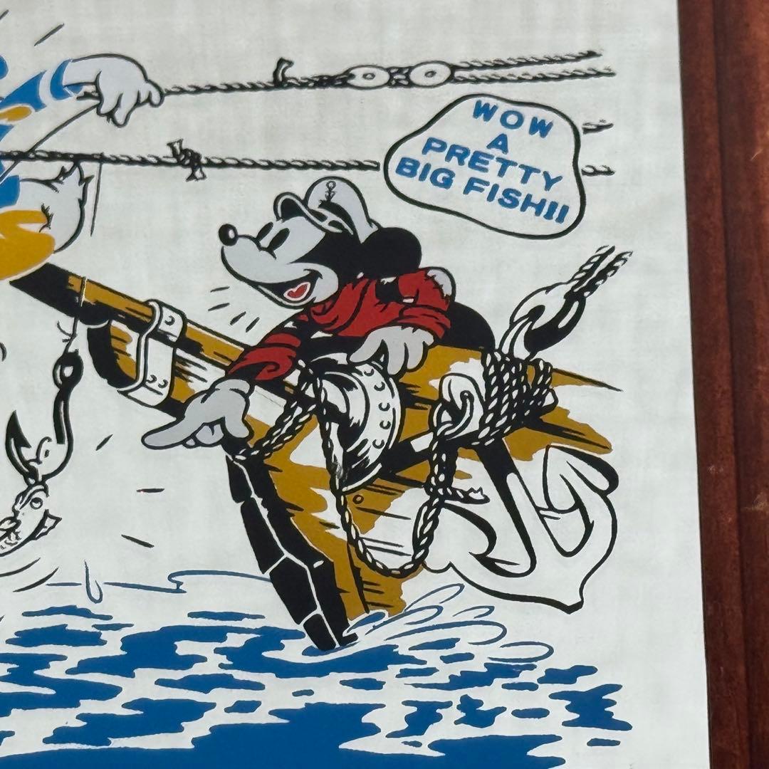 ミラー アート ミッキー ドナルド 鏡 レトロ 箱無し パルパルーザ