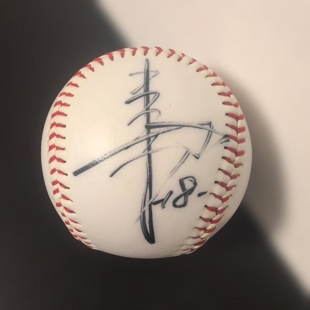 田中将大投手 楽天入団年（2007年）時の直筆サインボール