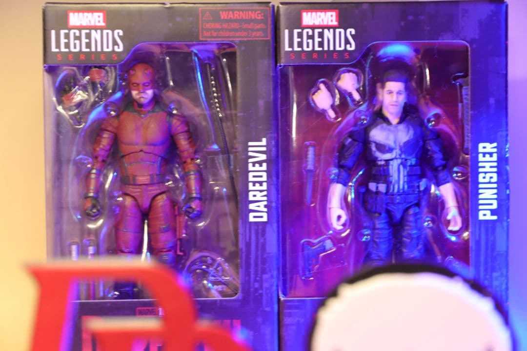 新品未開封デアデビル＆パニッシャー 2体セット＋ジオラマパーツ2点オマケ