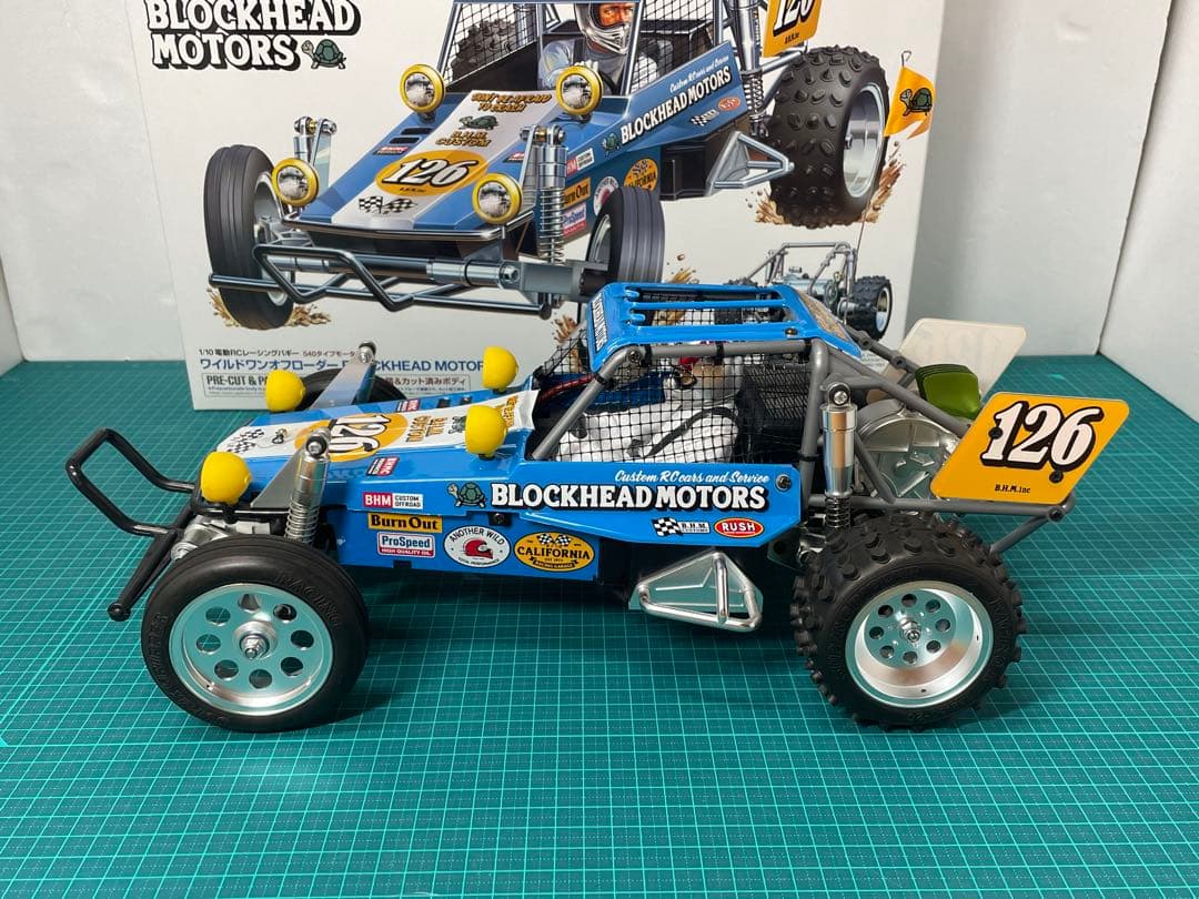 タミヤ　ワイルドワンオフローダー　BLOCKHEADMOTORS 未走行