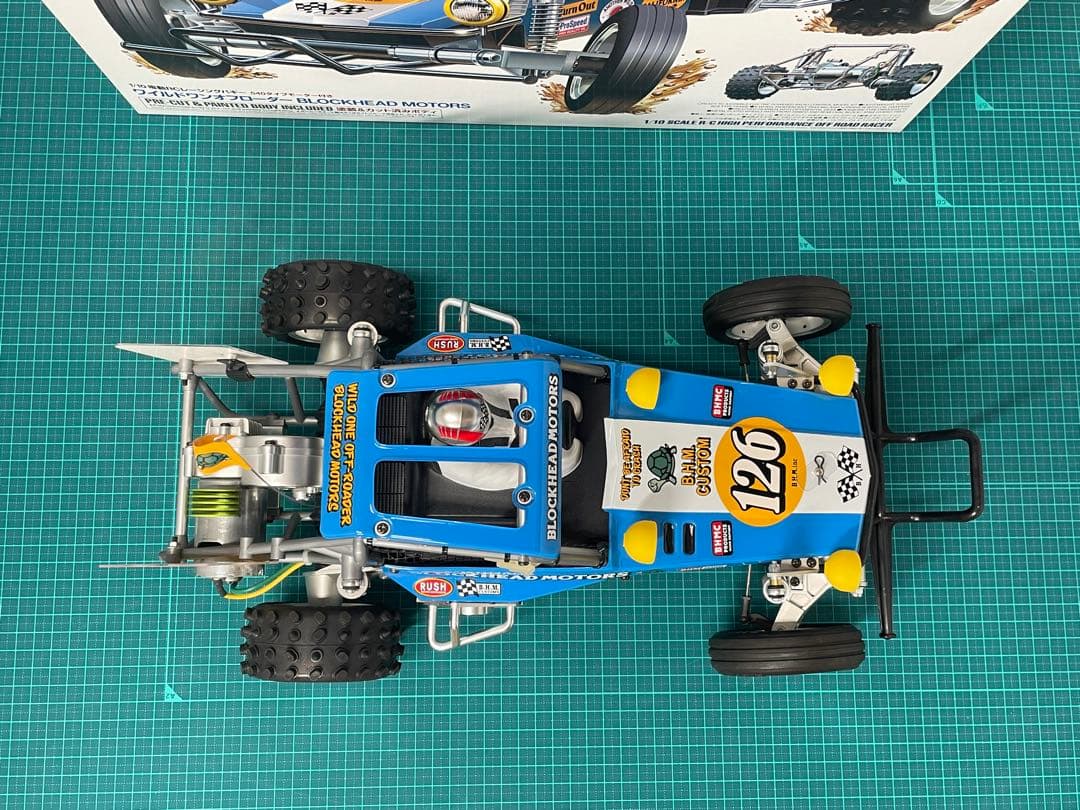 タミヤ　ワイルドワンオフローダー　BLOCKHEADMOTORS 未走行