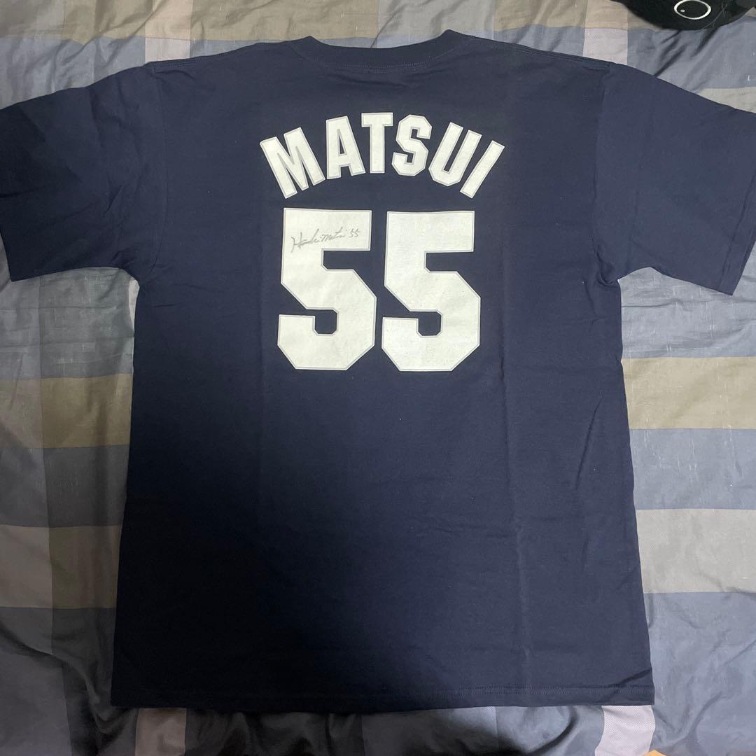 松井秀喜 直筆サイン入り ニューヨーク・ヤンキース(majestic製)