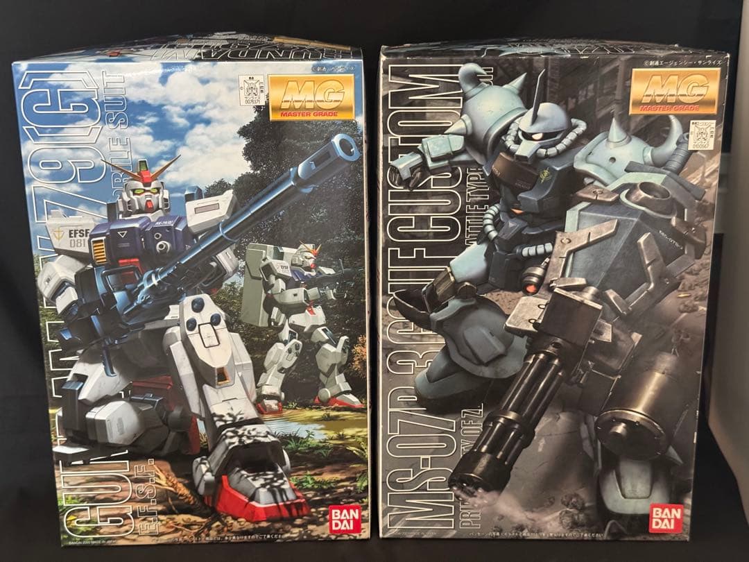 誠*様 MG 1/100 陸戦型ガンダム & グフカスタム　セット