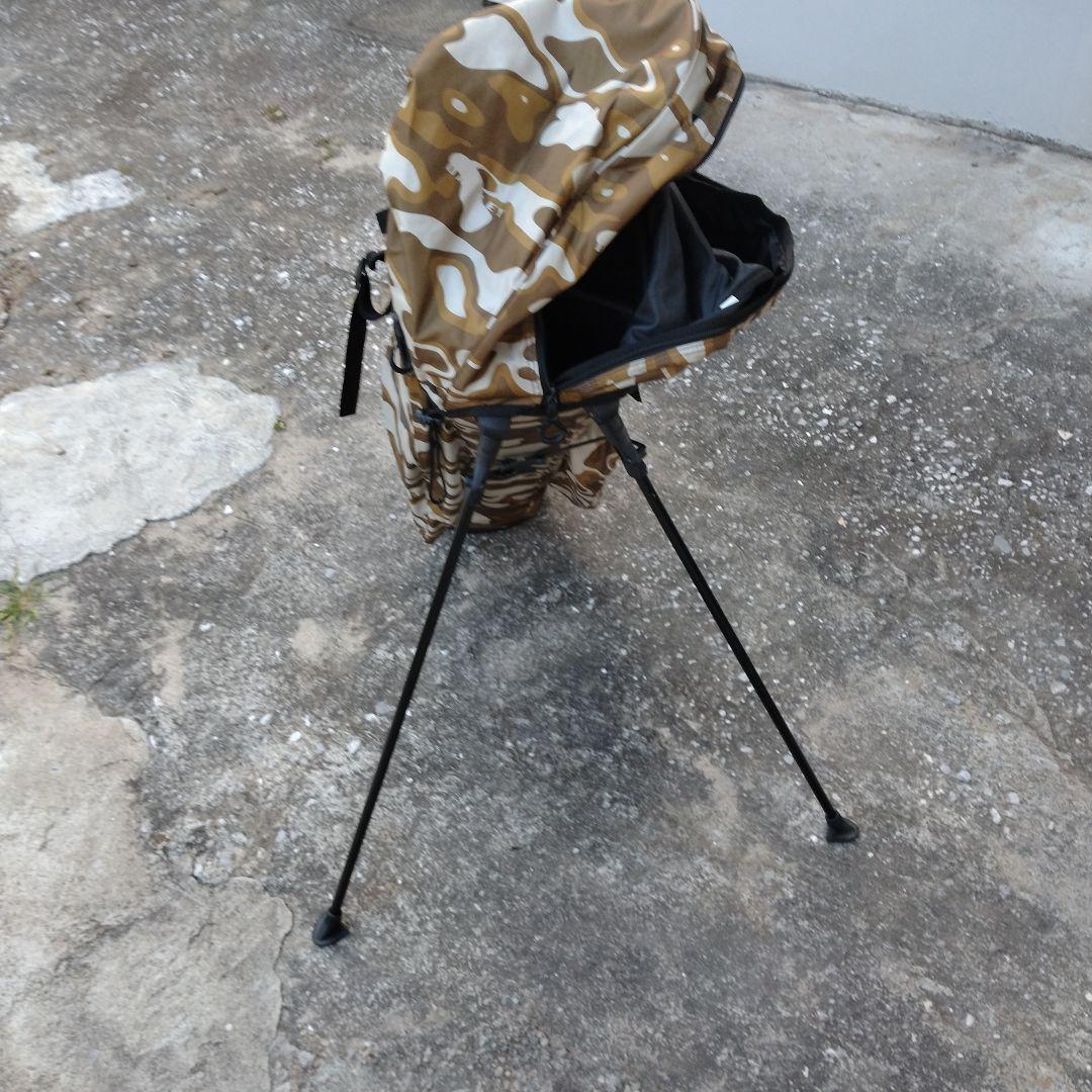 極美品！オークリー茶モカ柄キャディバック