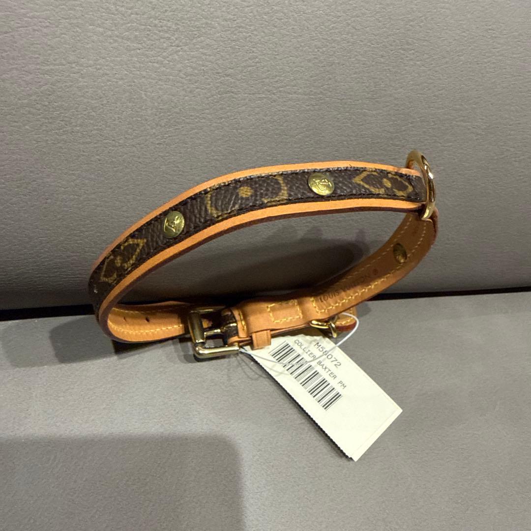 LouisVuitton CollierBaxter PM 首輪小型犬、猫未使用