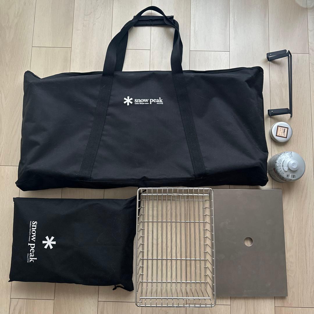 【美品】peak IGTスリム&ギガパワープレートバーナー セット