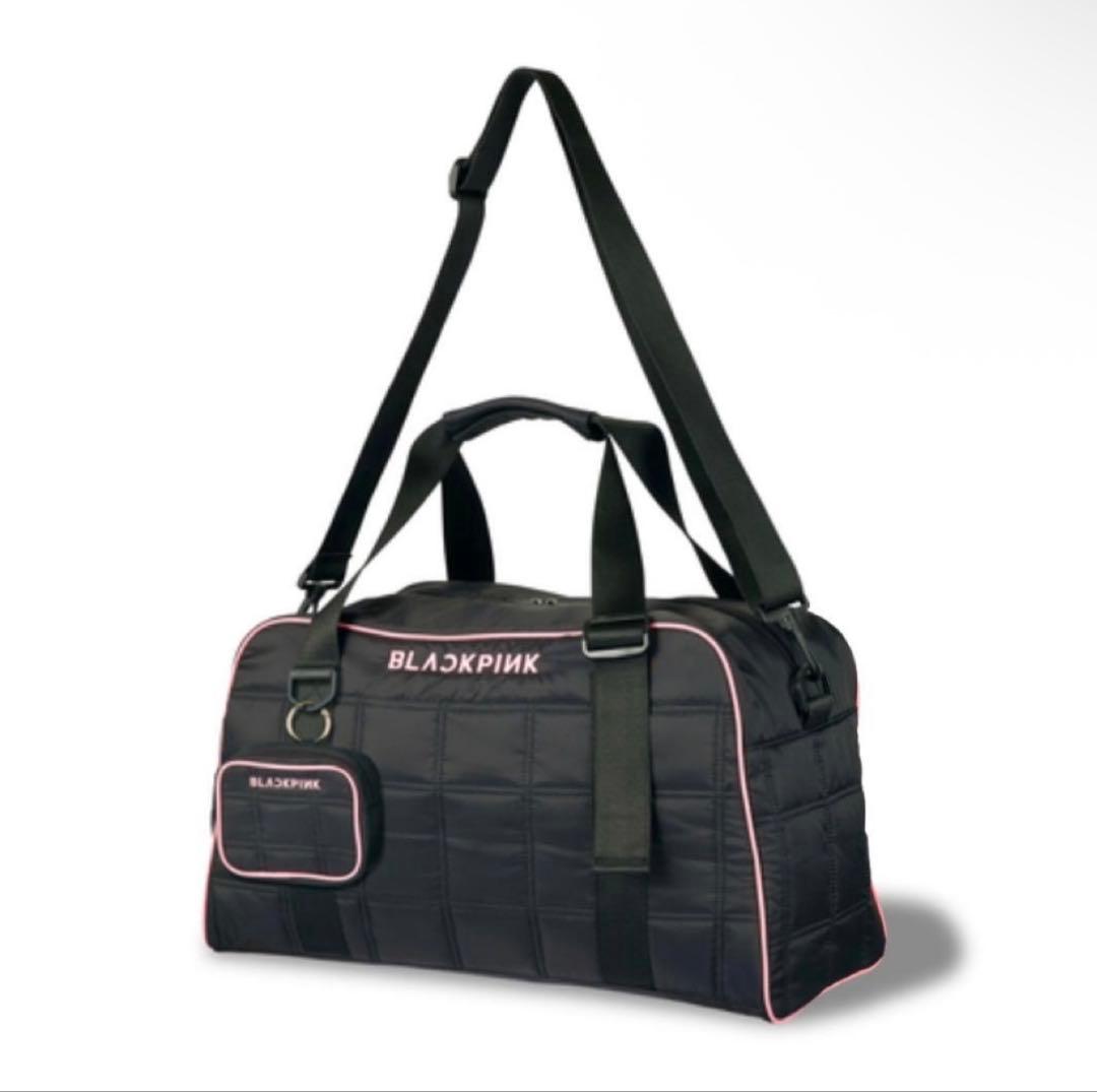 新品　ボストンバッグ&ポーチ BLACKPINK LOGO