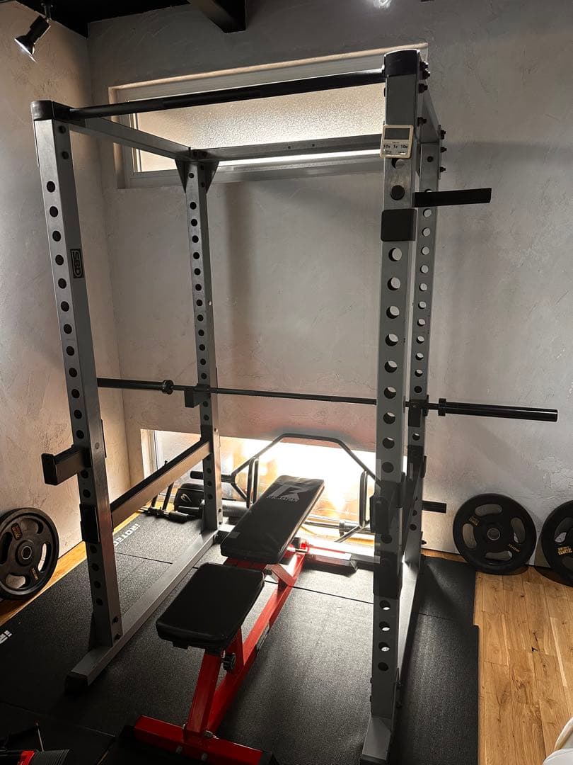 アイロテック　パワーラックHPM バーベルベンチセットIROTEC