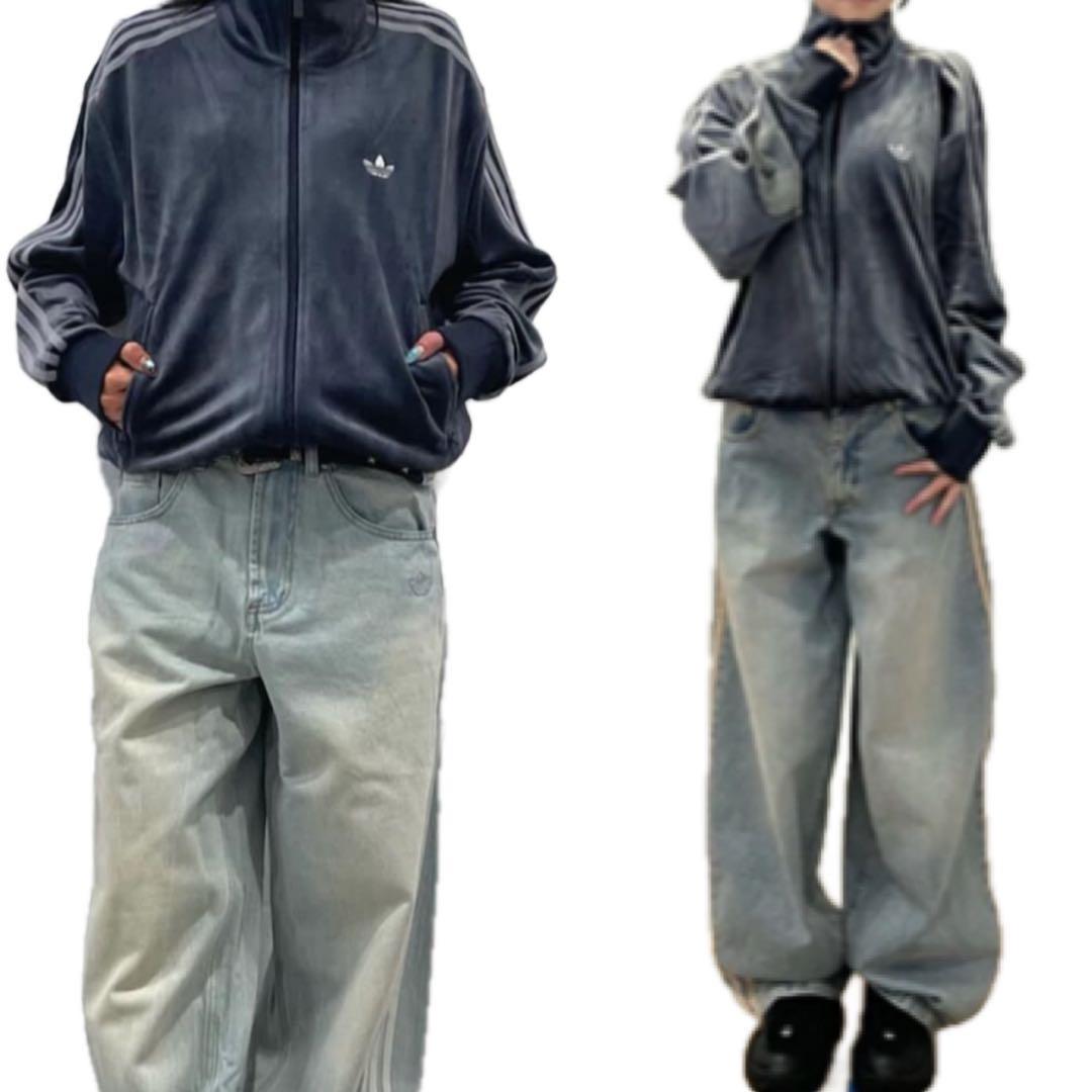 【2/10まで期間限定価格】adidas ベロア トラックジャケットS公式完売