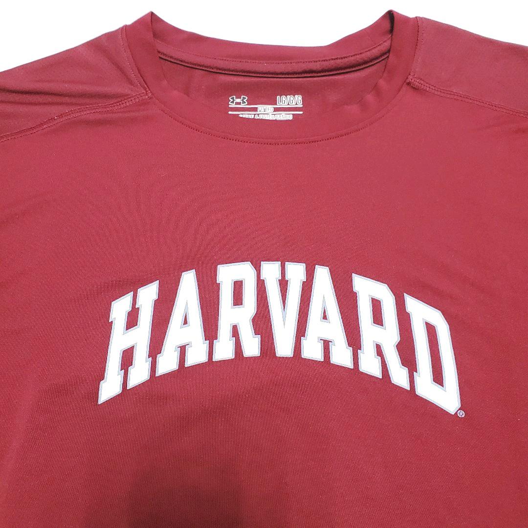 【国内未発売モデル・正規ライセンス商品】ハーバード大学　アンダーアーマー　シャツ