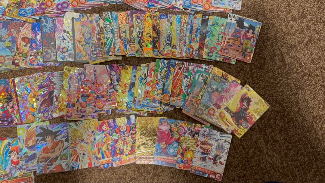 とら ドラゴンボールヒーローズ まとめ売り2394枚