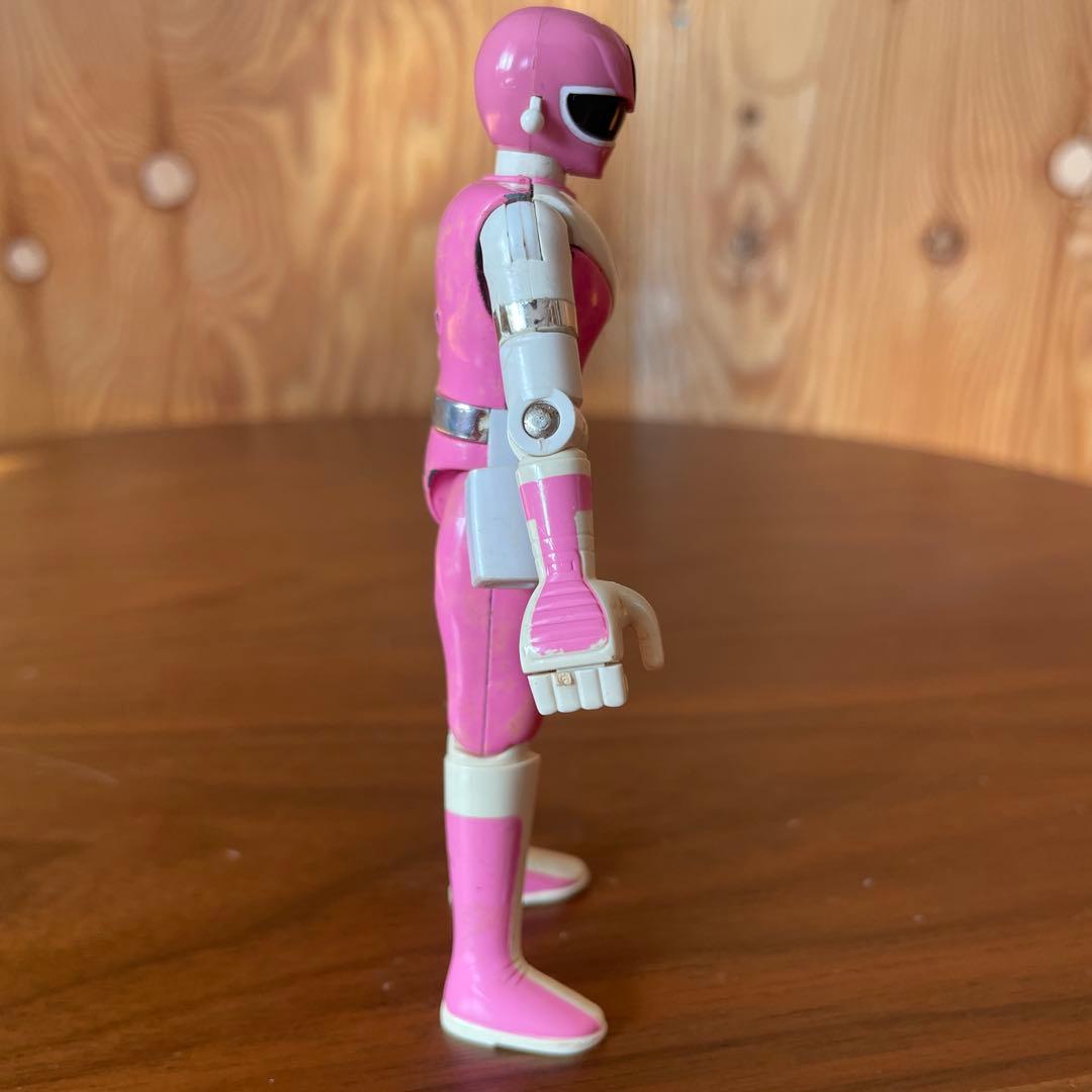 光戦隊マスクマン　超合金　ピンク　当時物 昭和レトロ