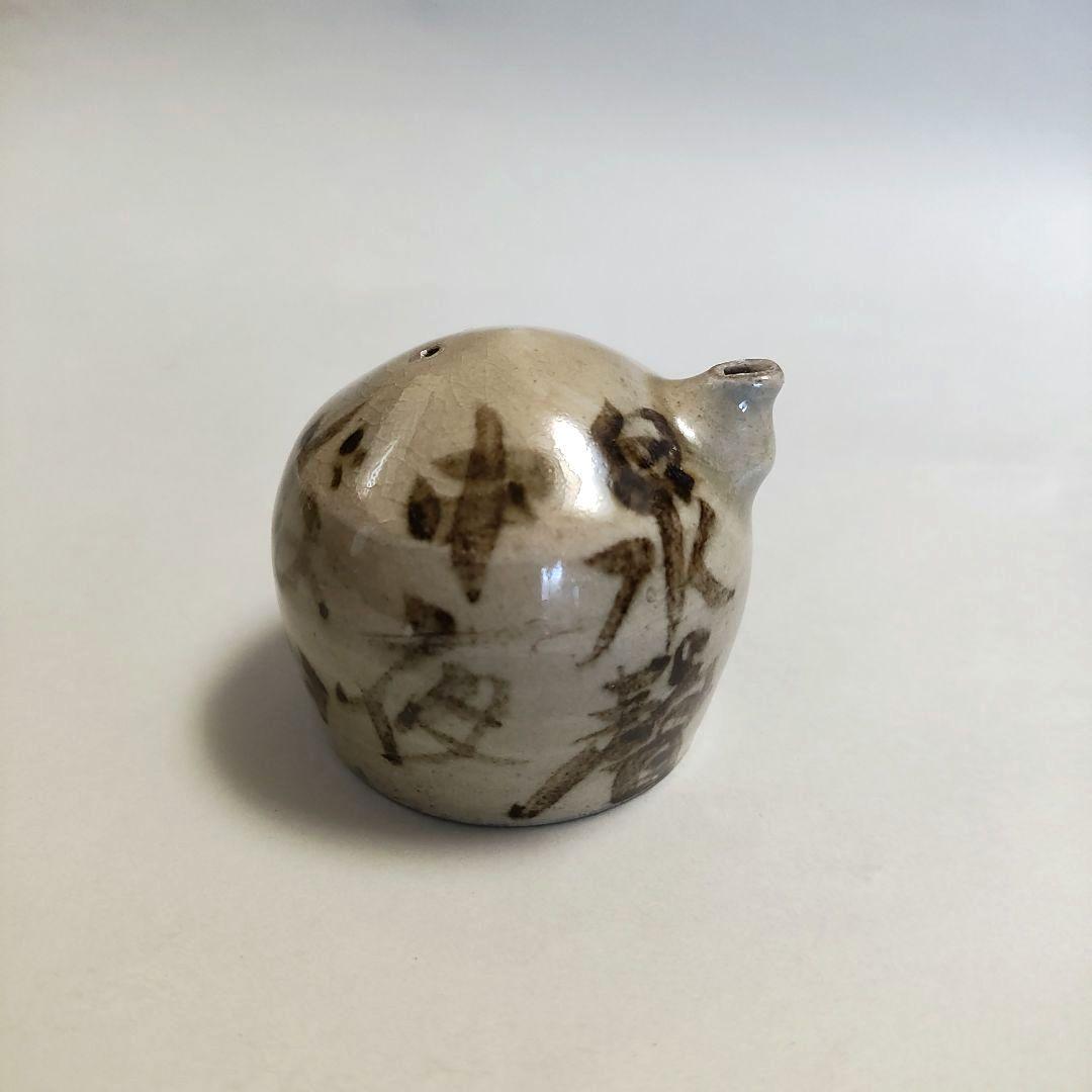 秋艸道人(会津八一)　水滴　書文具