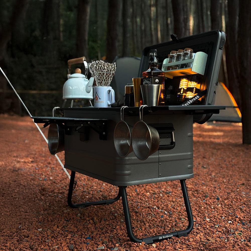 限定版 スタンド付アルミマグネシウムコンテナ カスタムフルセット 大容量 50L