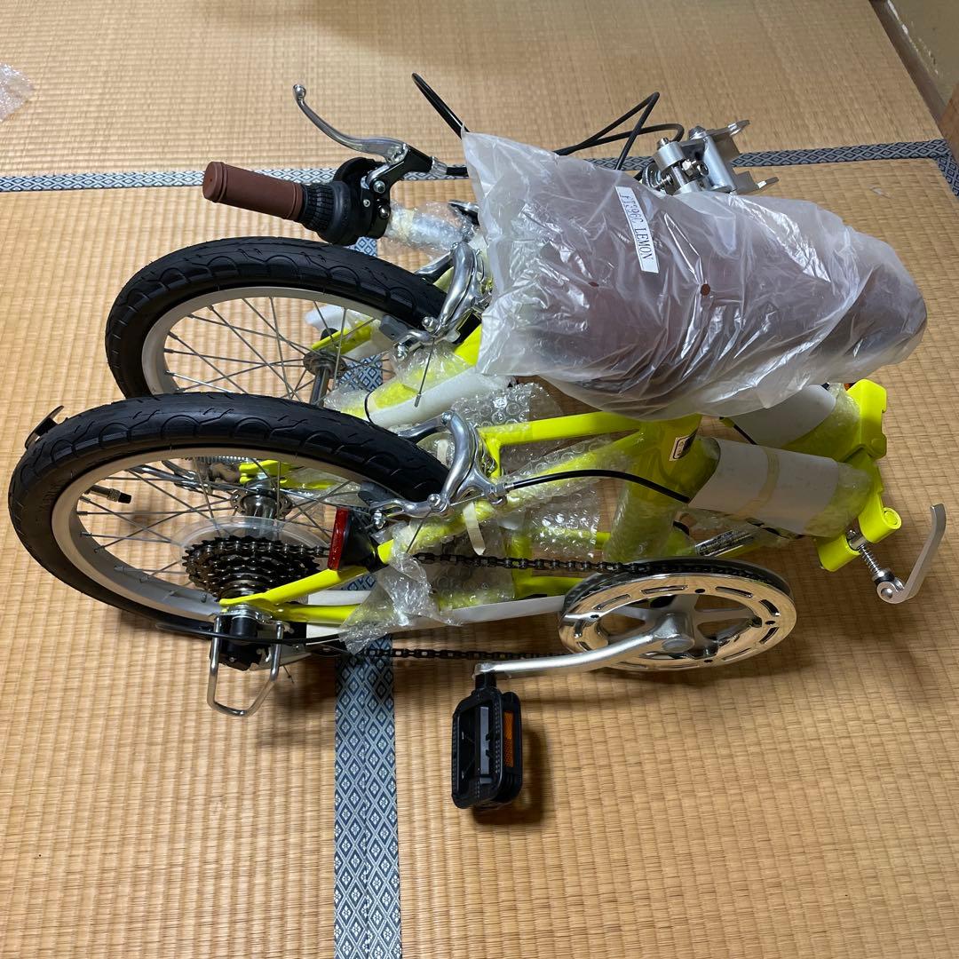 Orobianco 折りたたみ自転車 イエロー　※最終値下げ