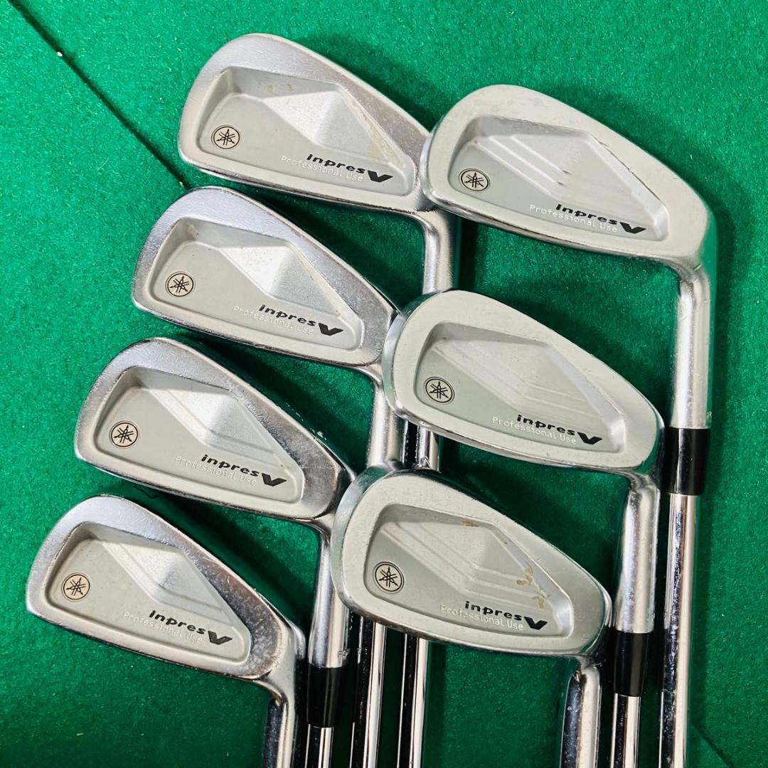 YAMAHA inpresV アイアン7本セット FORGED S ヤマハ 右