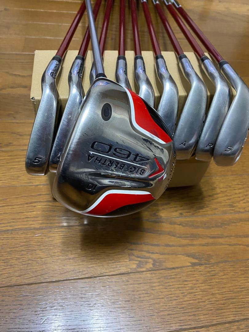 テーラーメイドクラブセットキャロウェイドライバー