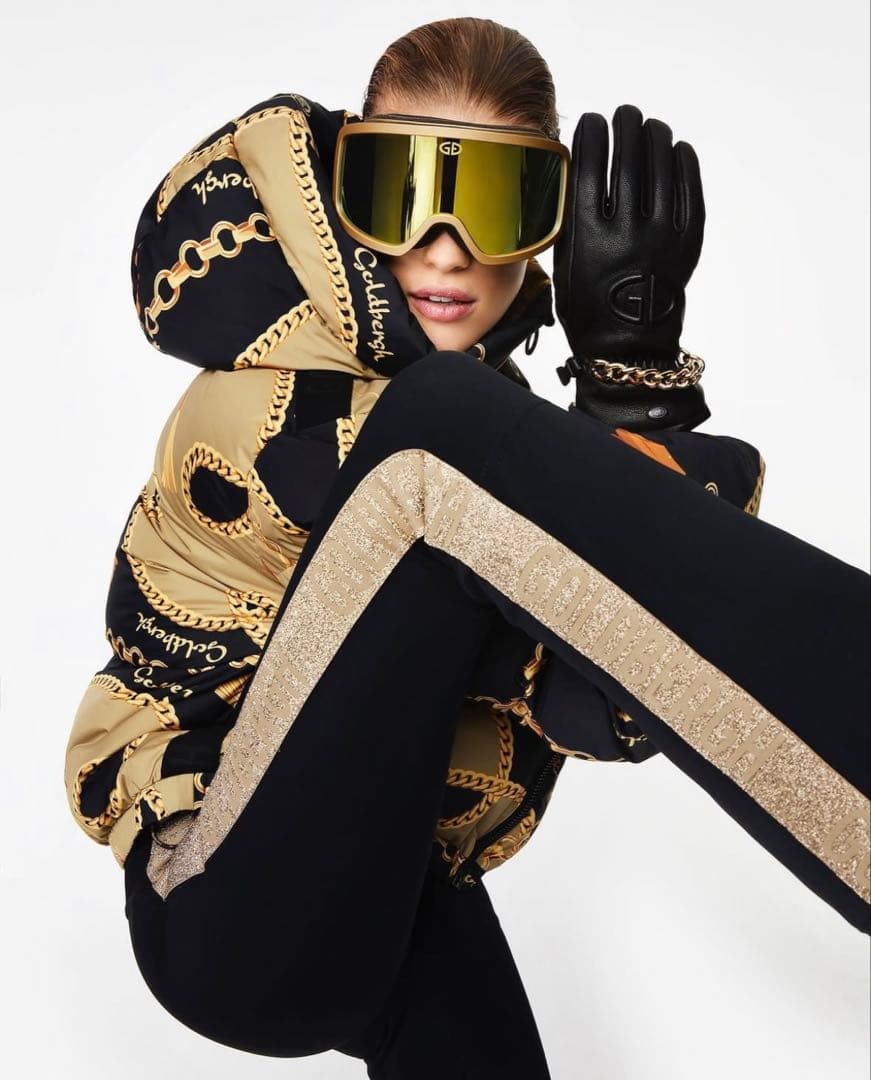 GOLDBERGH ブラック レザーグローブ