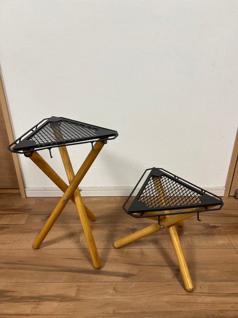 SomAbito 焚き火サイドスタンド 2個セット