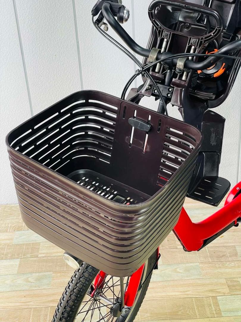 2465パナソニック16アンペア　3人乗り対応子供乗せ　電動アシスト自転車