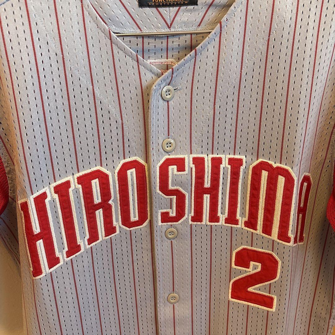 広島東洋カープ　東出輝裕　ビジターユニフォーム　Lサイズ