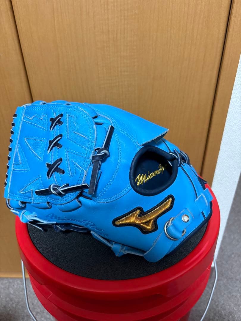 【未使用品】ミズノプロ 軟式投手 左 オーダーグローブ 石川型