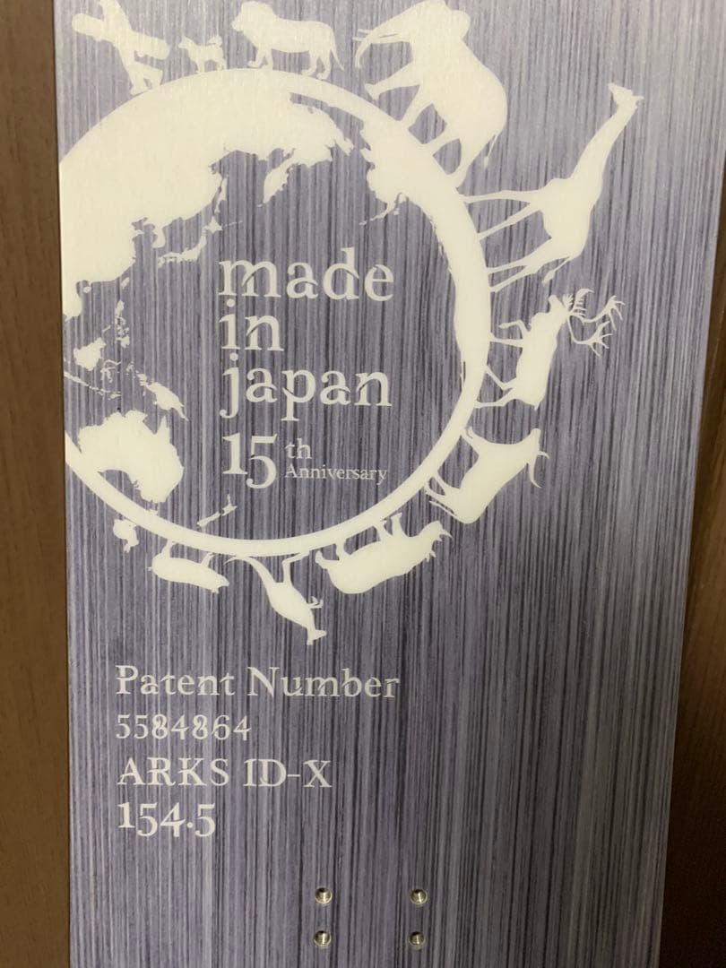 スノーボード noah arks id 154.5