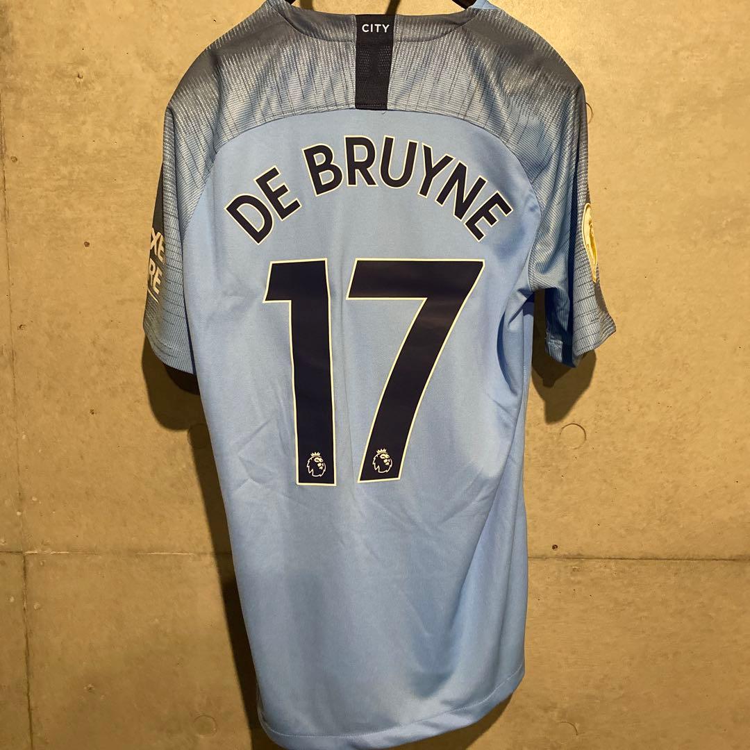 デ・ブライネ　マンチェスター・シティ　 18/19　ホーム　リーグ仕様