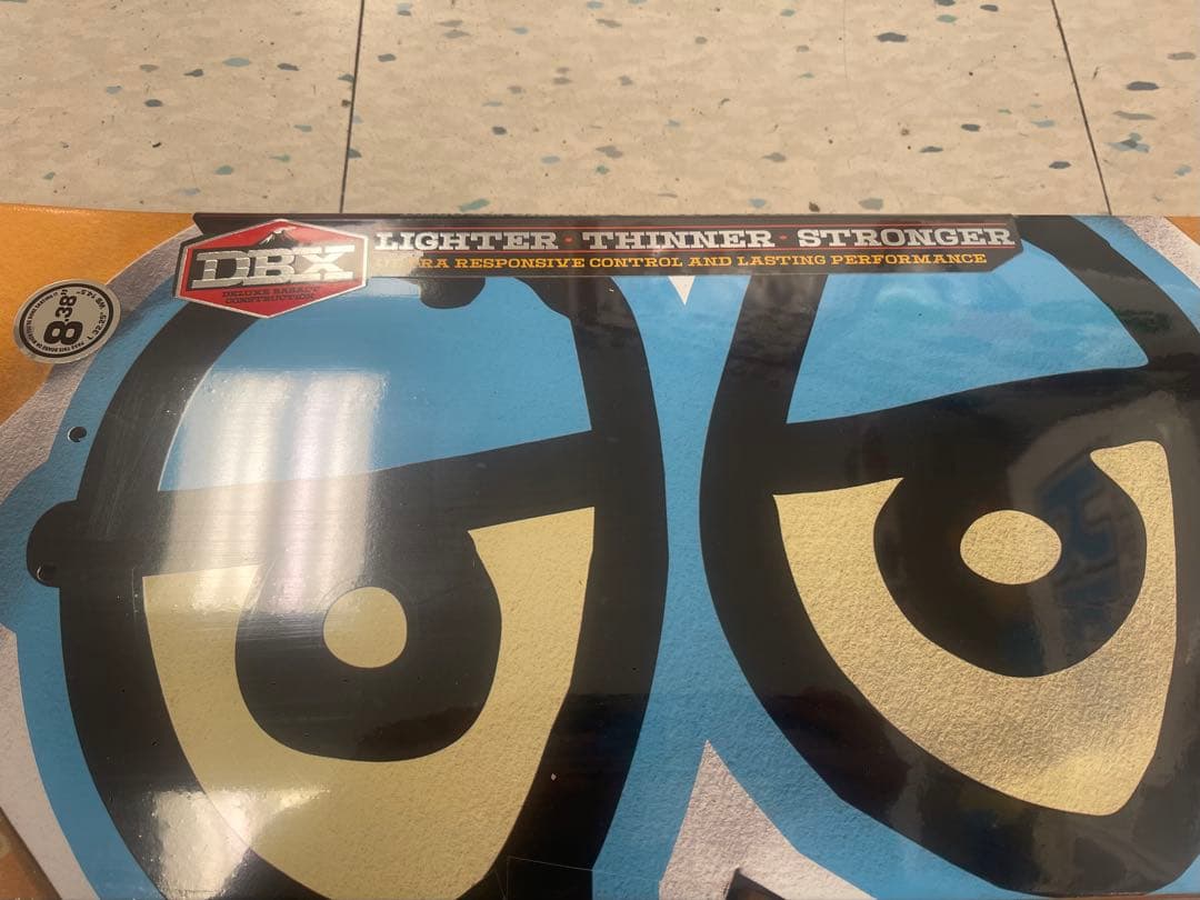 KROOKED DBX EYES GOLD DECK8.38デッキ新品送料込！