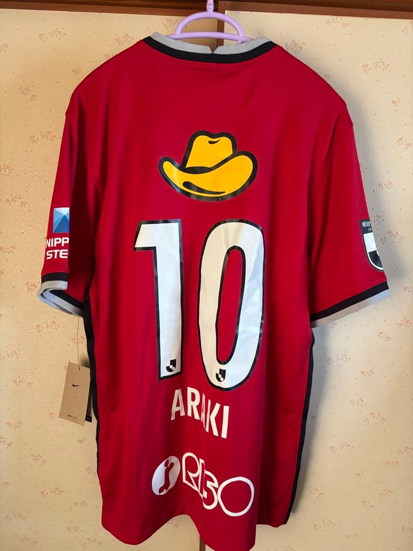 最安値！！ 鹿島アントラーズ ユニフォーム 荒木遼太郎選手10 XL